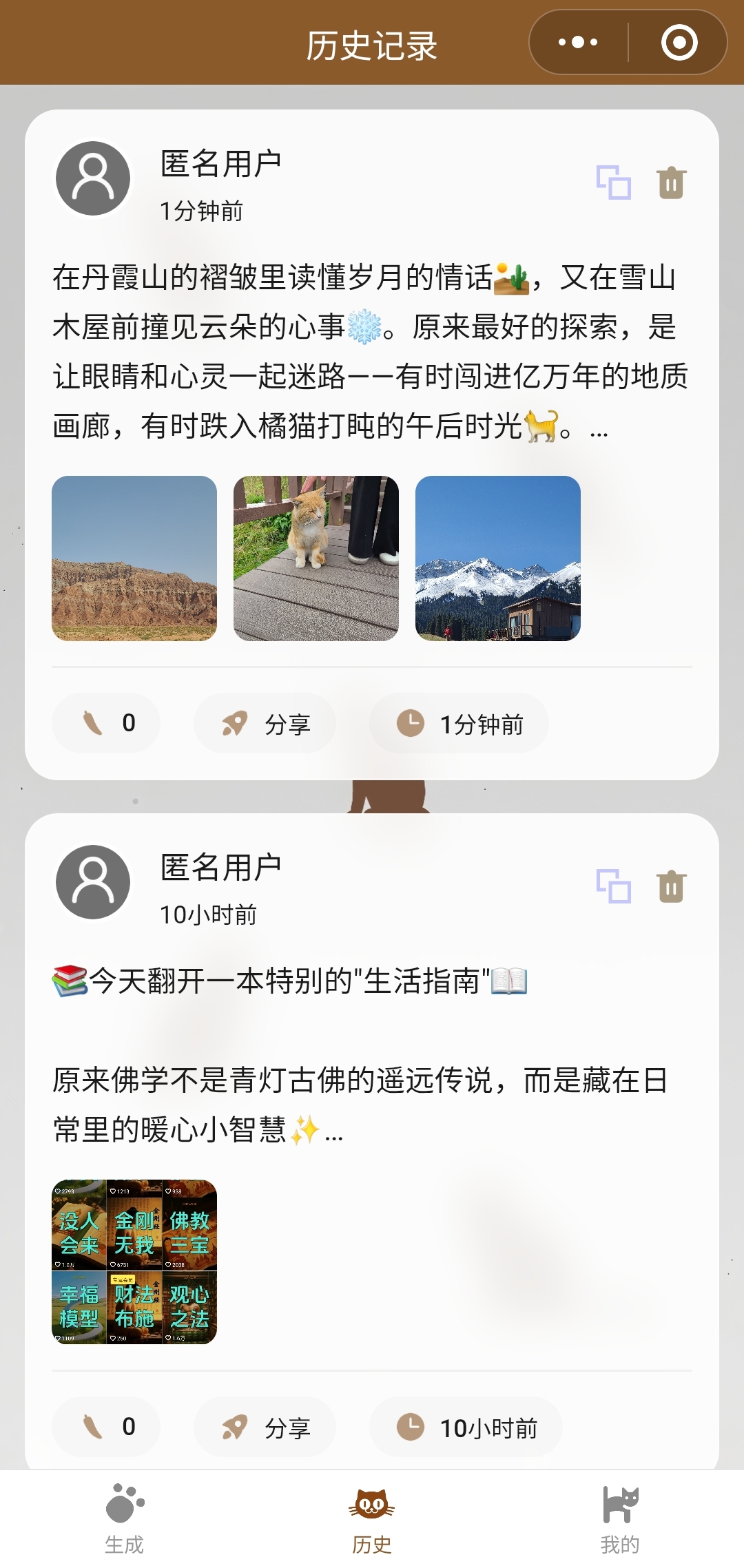 应用功能展示